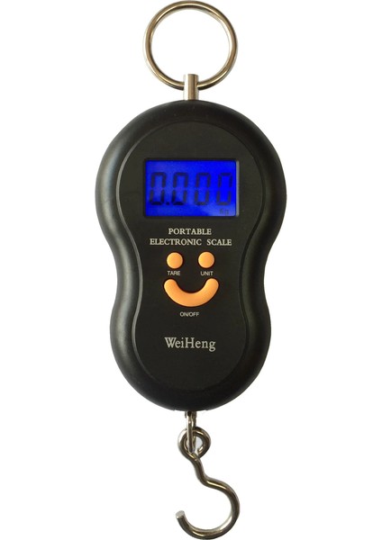 40 kg Dijital El Tartısı Gülen Yüz LED Işıklı Dijital El Terazisi (5263)