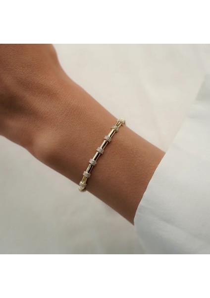 Medium Sur Altın Bileklik