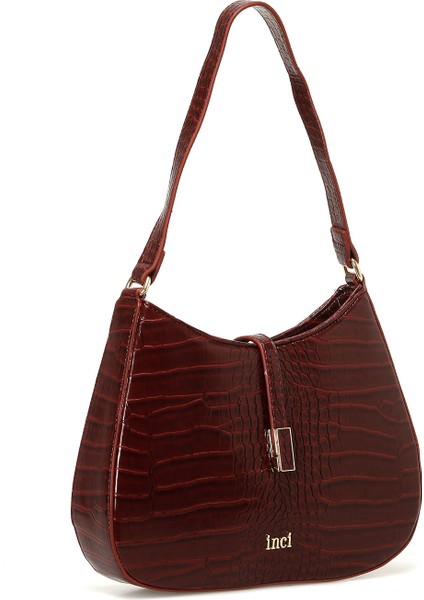 INCI ALIAS 4PR Bordo Kadın Omuz Çantası