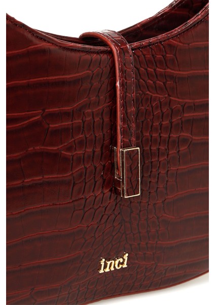 INCI ALIAS 4PR Bordo Kadın Omuz Çantası