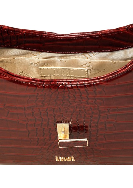 INCI ALIAS 4PR Bordo Kadın Omuz Çantası