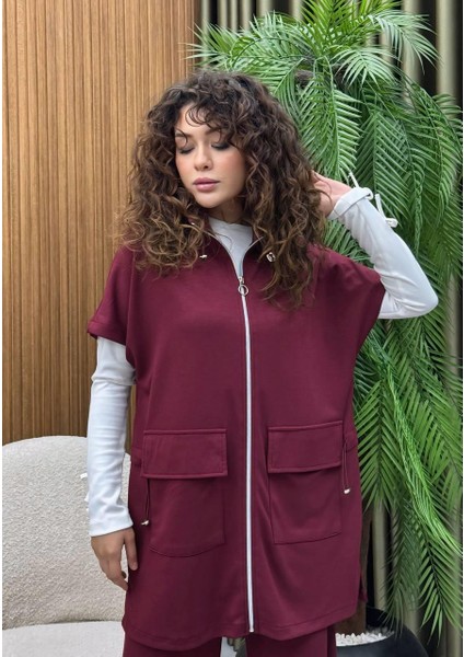 Premium Kalite Yelek ve Pantolonlu Kadın Ikili Takım Tesettür Uyumlu Yelekli Takım modelleri