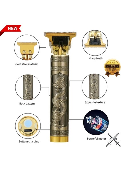 USB Şarjlı Tıraş Makinesi, Saç, Sakal, Vücut, Tüy Alma, Kadın Erkek, Epilasyon