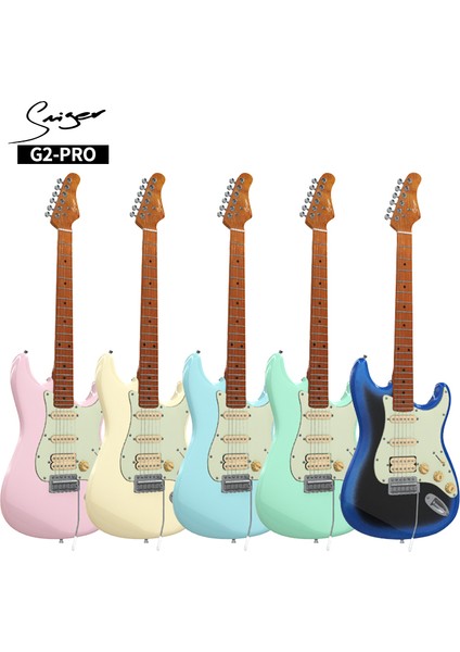 Pro Elektro Gitar L-G2-Pro Db