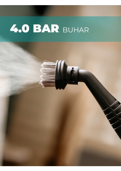 Yüksek Güçlü Buharlı Temizlik Makinesi, 4.0 Bar Basınç, 1.5l Su Kapasitesi modelleri