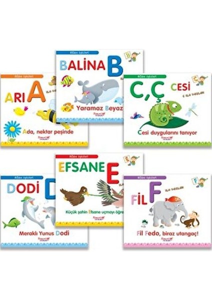 Alfabe Öyküleri (6 Kitap Set)