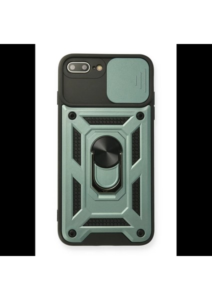 iPhone 7 Plus Kılıf Pars Lens Yüzüklü Silikon