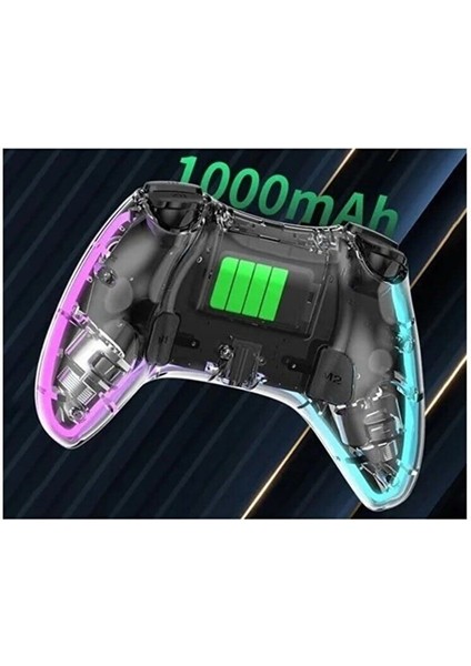 Playstation 4 Rgb LED Işıklı Kablosuz Joystick Gamepad Oyun Kolu modelleri