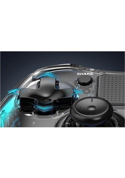 Playstation 4 Rgb LED Işıklı Kablosuz Joystick Gamepad Oyun Kolu indirimleri