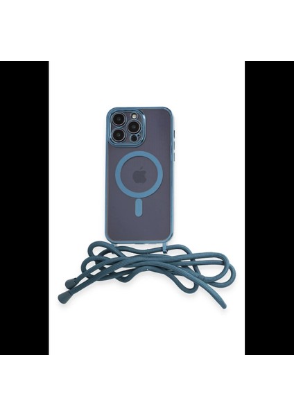 iPhone 12 Pro Max Kılıf Divo Lazer Askılı Magsafe Kapak