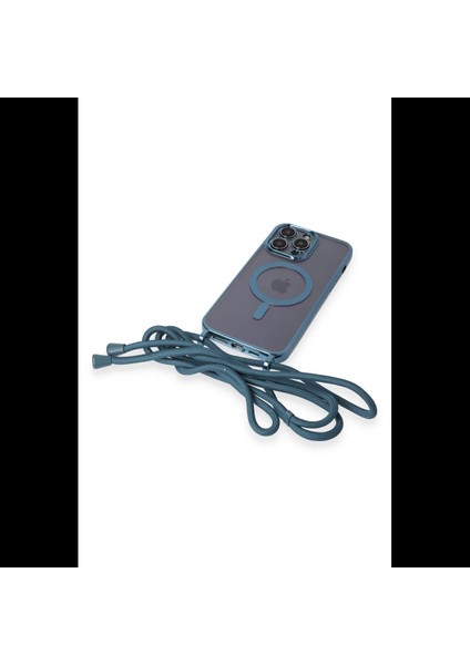 iPhone 12 Pro Max Kılıf Divo Lazer Askılı Magsafe Kapak