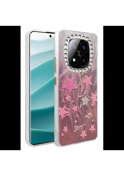 Xiaomi Redmi Note 14 Pro 4g Kılıf Blade Aynalı Desenli Kapak