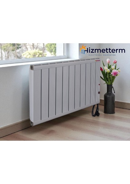 Elektrikli Radyatör 600 Watt Az Enerji Tüketimli 11 Dilim 1.kalite Aluminyum Hizmetterm fırsatları