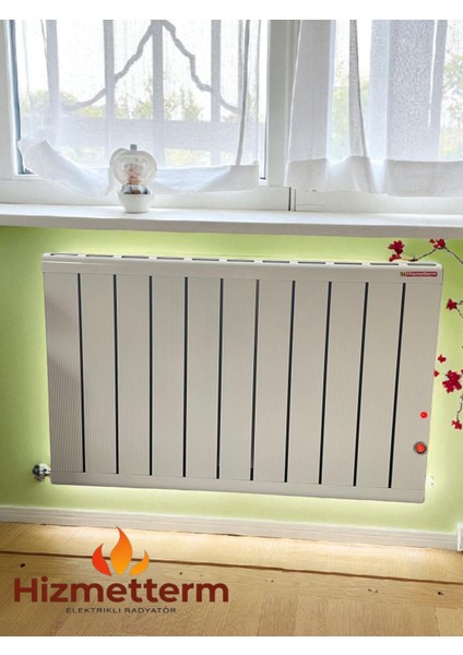 Elektrikli Radyatör 600 Watt Az Enerji Tüketimli 11 Dilim 1.kalite Aluminyum Hizmetterm indirimleri