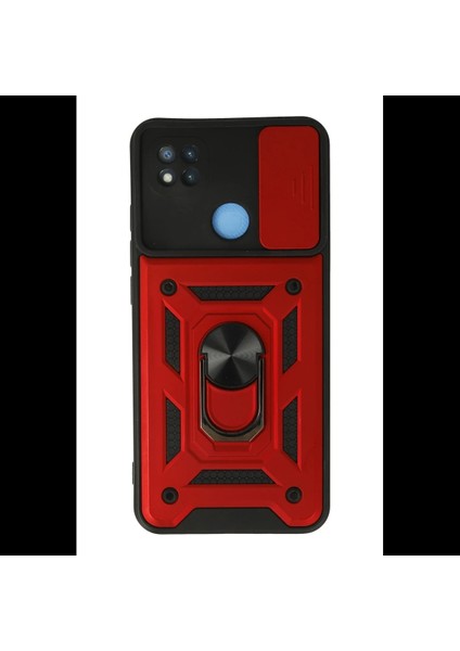 Xiaomi Redmi 9c Kılıf Pars Lens Yüzüklü Silikon