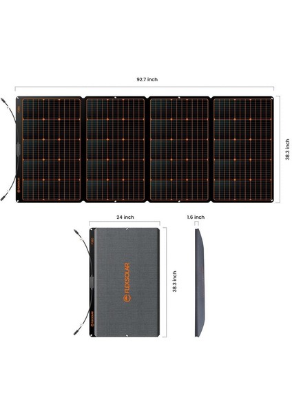 F360 Taşınabilir Güneş Paneli 360W fiyatları