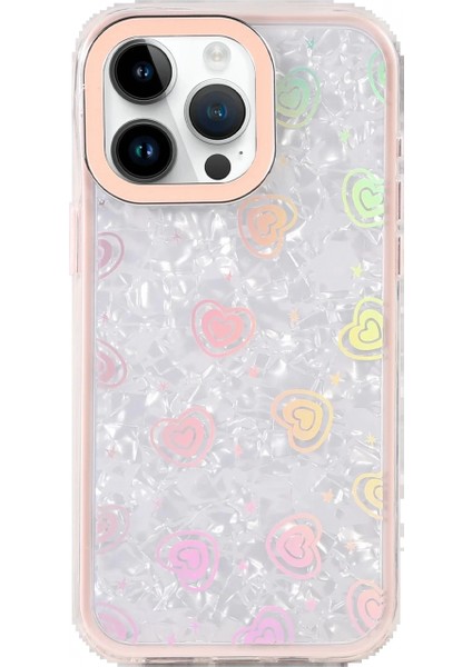 Apple iPhone 15 Lumi Desenli Kapak - Pembe fiyatları
