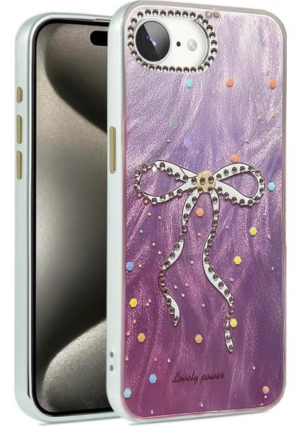 iPhone 16E Kılıf Blade Aynalı Desenli Kapak - Desen 1