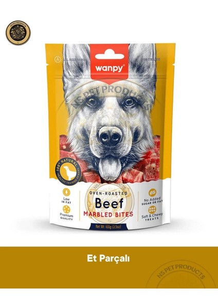 Marbled Köpek Ödül Et Parçaları 3X100 Gram fiyatları