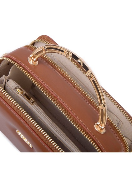 Kadın Mini El ve Çapraz Çanta Taba (En :18 cm Boy:10 Cm) fırsatları
