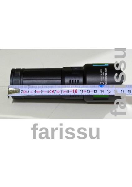 OR-522D Şarj Edilebilir Çok Fonksiyonlu El Feneri - Yüksek Kapasiteli 9000 Mah Batarya, 4 Farklı Mod