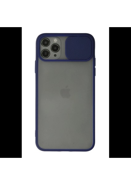 iPhone 11 Pro Max Kılıf Palm Buzlu Kamera Sürgülü Silikon