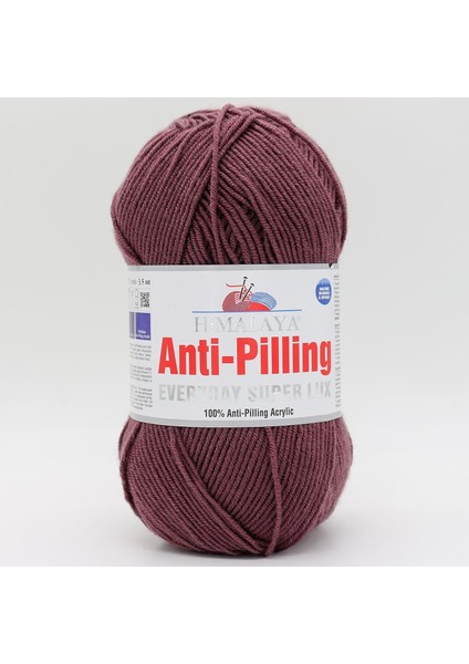 Everyday Super Lux Anti Pilling El Örgü Ipliği 73417 Açık Mürdüm - 1 Adet