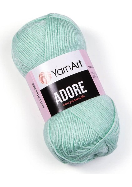 Adore Anti Pilling El Örgü Ipliği 341 Mint - 1 Adet