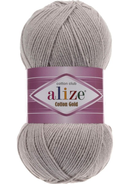 Cotton Gold El Örgü Ipliği 200 Açık Gri - 1 Adet