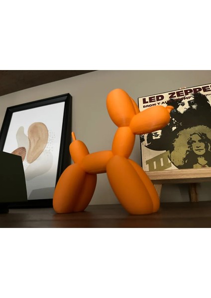 Balon Köpek Figürü – Modern Dekoratif Biblo | Ev ve Ofis Süs Eşyası | Hediyelik Tasarım