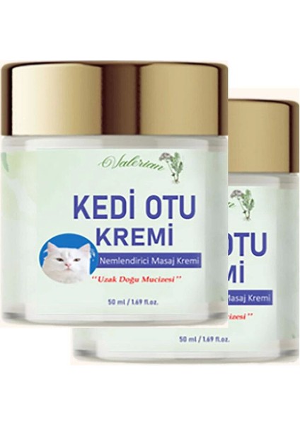 Kedi Otu Kremi 50 ml 2 Adet Kafur Ağacı Yağı Içerikli Agrilar Için Krem