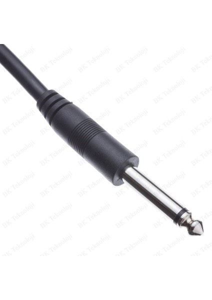 6.35MM Mono Erkek To 3 Pin Xlr Dişi Mikrofon Ses Kablosu 5 Metre fırsatları