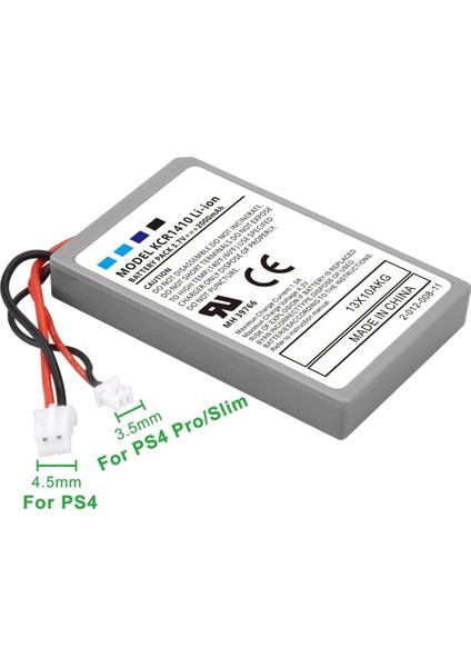 KCR1410 2000MAH Ps4/ps4 Pro Uyumlu Kablosuz Oyun Kolu Yedek Pil modelleri