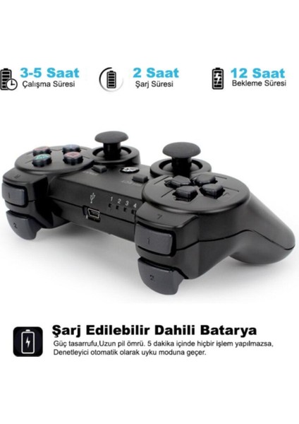Ps3 Dualshock 3 Sixaxis Kablosuz Kumanda indirimleri