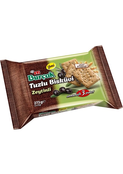 Burçak 273 gr Zeytinli ve Çörek Otlu Tuzlu Bisküvi 6 Lı Karma Paket fiyatları