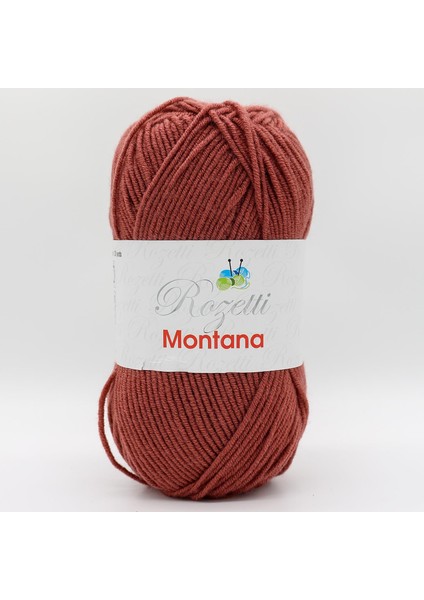 Montana El Örgü Ipliği 155-50 Marsala - 1 Adet