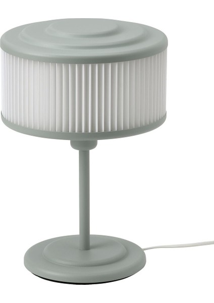 Masa Lambası, Gri-Yeşil, 37 cm
