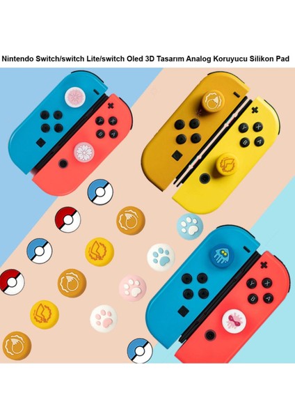 Mario Ps4/ps5 Game Pad Uyumlu Analog Yükseltici Kontrol Kiti modelleri