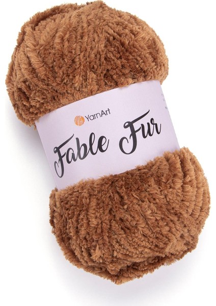 Fable Fur El Örgü Ipliği 970 Hardal - 1 Adet