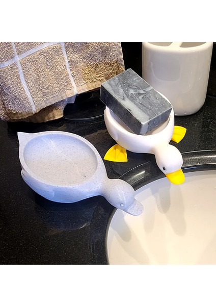 Ördek Sabunluk | Dayanıklı ve Dekoratif Banyo Aksesuarı | Masaüstü ve Lavabo Kullanımı fiyatları
