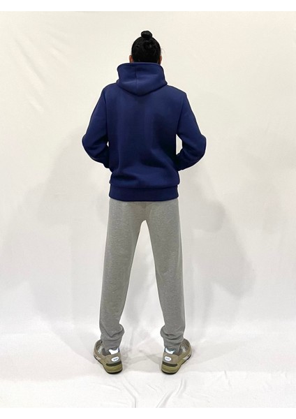 Erkek Kapşonlu Rahat Kalıp Içi Polarlı 3 Iplik N Baskılı Sweatshırt SPR24SW06 modelleri