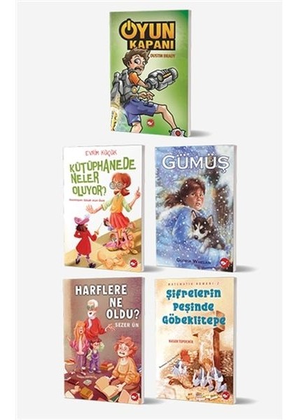 8+ Yaş Için Okuma Seti (5 Kitap Takım)