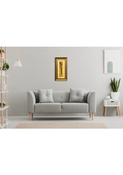 Elif Harfi Çerçeveli Tablo fırsatları