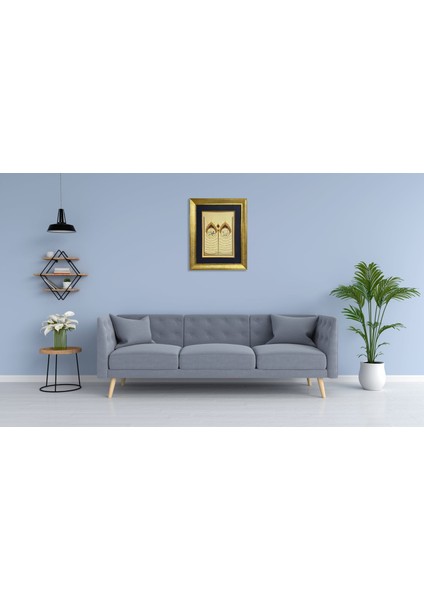 Ayetel Kürsi ve Fetih Suresi Son 3 Ayeti Çerçeveli Tablo modelleri