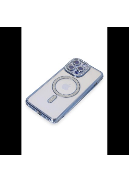 iPhone 15 Pro Max Kılıf Joke Simli Magneticsafe Kılıf modelleri