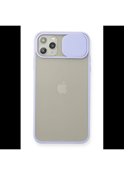 iPhone 11 Pro Max Kılıf Palm Buzlu Kamera Sürgülü Silikon