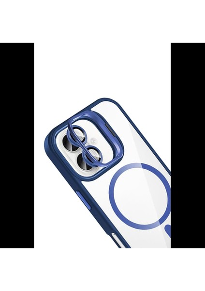 Apple iPhone 16 Plus Remim Lensli Magsafe Standlı Kapak fırsatları