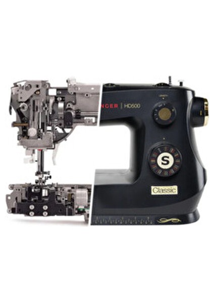 HD500 Dikiş Makinası Kalın Kumaşlar İçin Güçlü Performans 32 Dikiş Deseni fırsatları