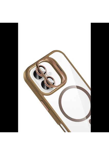 Apple iPhone 16 Plus Remim Lensli Magsafe Standlı Kapak fırsatları