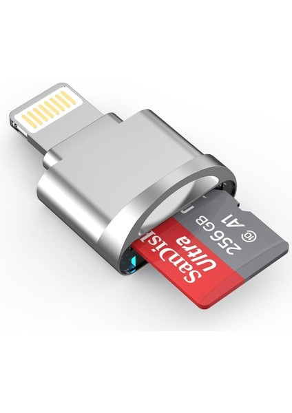 iPhone iPad Micro Sd Kart Okuyucu, [apple Mfi Sertifikalı] Lightning - Micro Sd/tf Kart Okuyucu